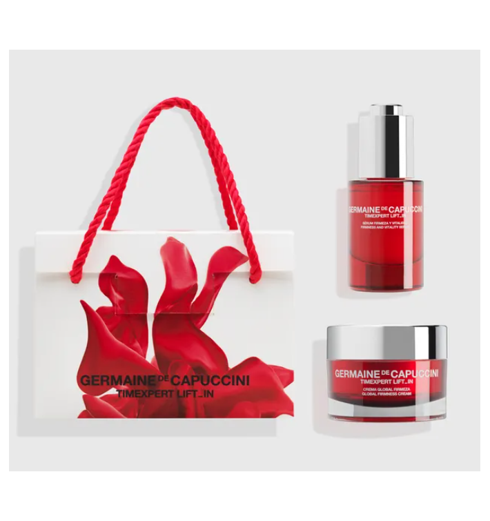 GERMAINE DE CAPUCCINI- RUTINA ANTIEDAD EFECTO LIFTING TIMEXPERT (CREMA GLOBAL FIRMEZA+SERUM)