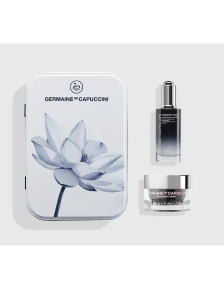 Estuche Germaine de Capuccini Antiedad PRO 60+ | Crema y Sérum para Piel Madura – Reafirma y Redensifica