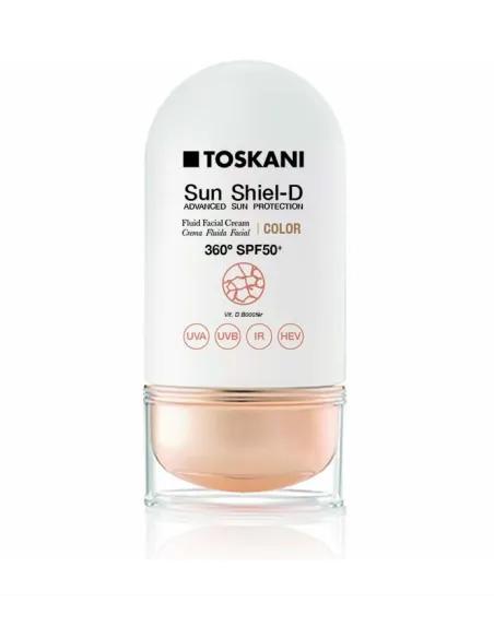 Toskani Sun Shiel-D Crema Facial Color SPF50 – Protección Avanzada
