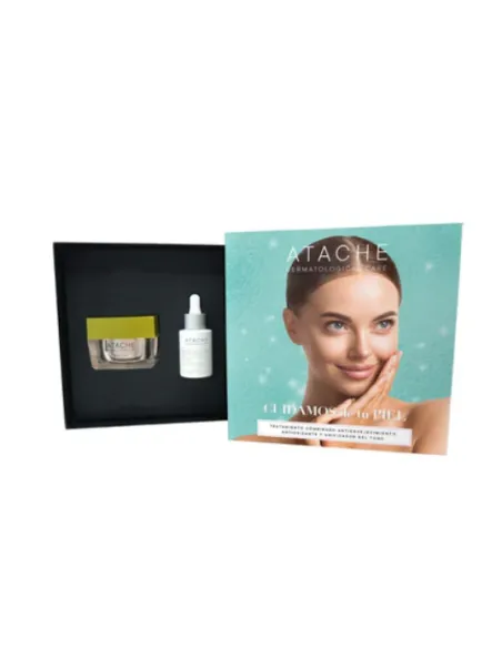 ATACHE Pack Blast C Cream + Velvet Serum | Tratamiento Antioxidante con Vitamina C