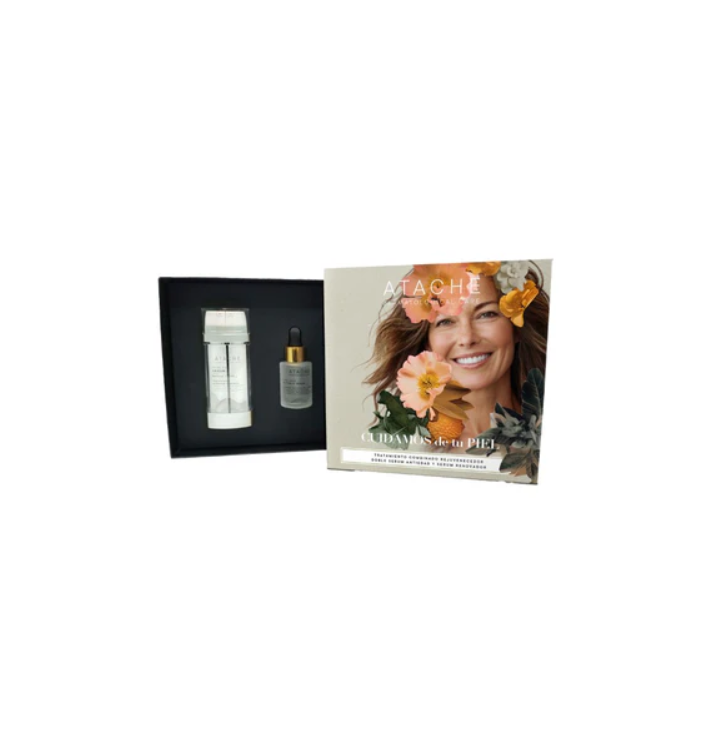 ATACHE Pack San Valentín | Sérum 2 + Sérum Glicólico | Exfoliación y Luminosidad