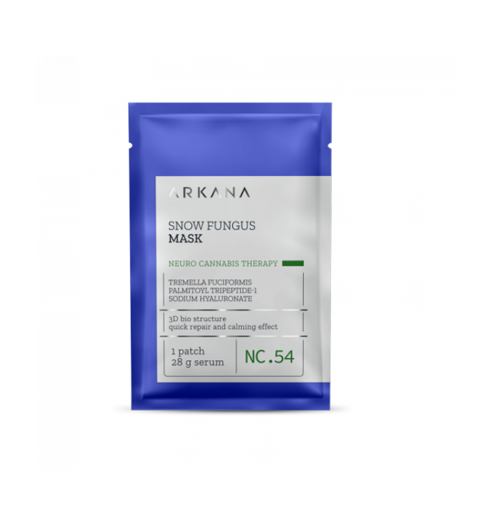 Arkana Snow Fungus Mask | Mascarilla Hidratante y Calmante Facial