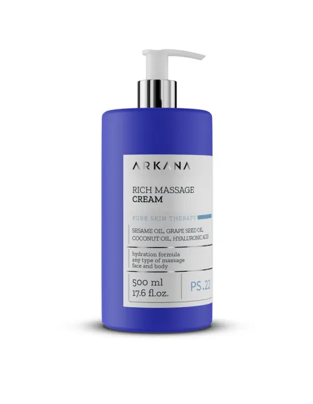 ARKANA Rich Massage Cream 500 ml | Crema de Masaje Nutritiva Profesional