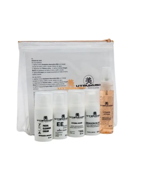 Utsukusy Set Descubrimiento – 5 productos + neceser