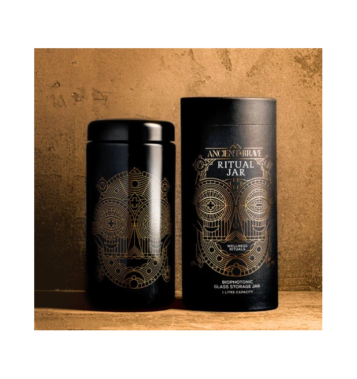 Ritual Jar Ancient + Brave | Tarro Reutilizable para Suplementos