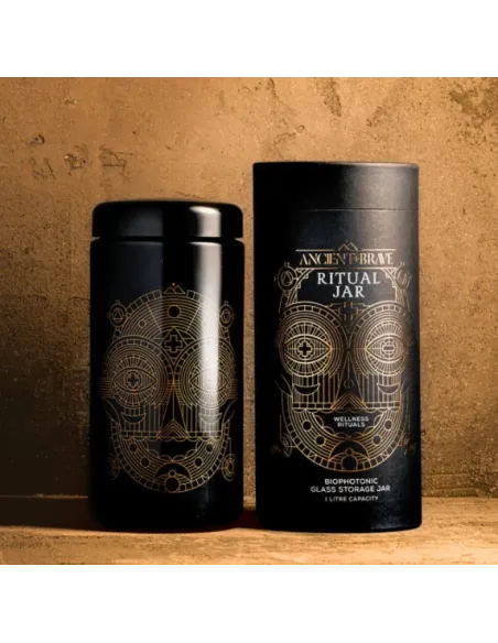 Ritual Jar Ancient + Brave | Tarro Reutilizable para Suplementos