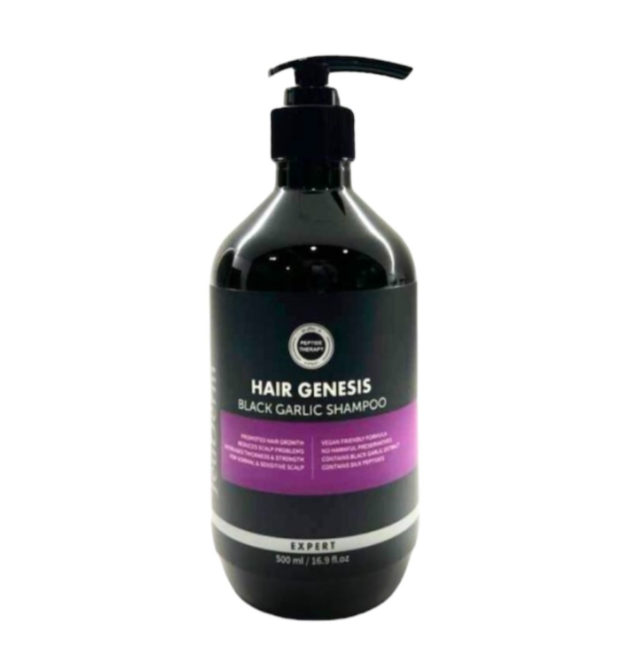 Jeuderm Hair Genesis Black Garlic Shampoo | Champú Fortalecedor Revitalizante