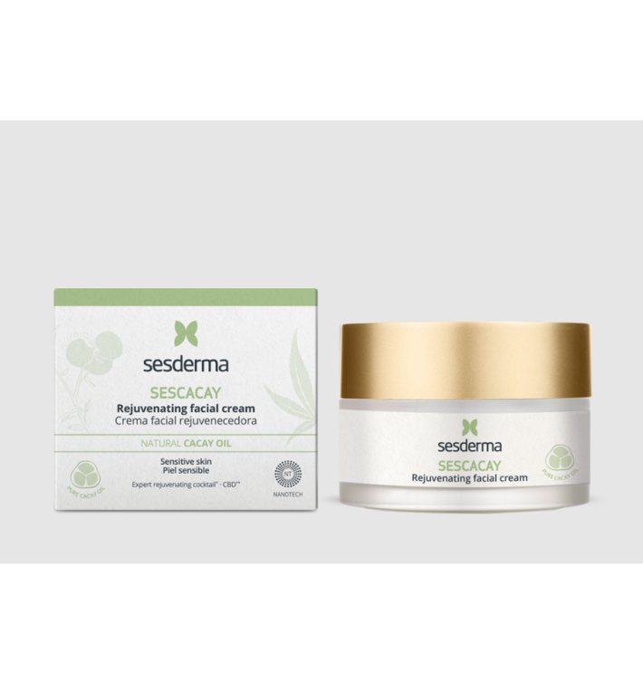 Sesderma Sescacay Crema Facial Rejuvenecedora 50ml | Crema Antiedad Nutritiva