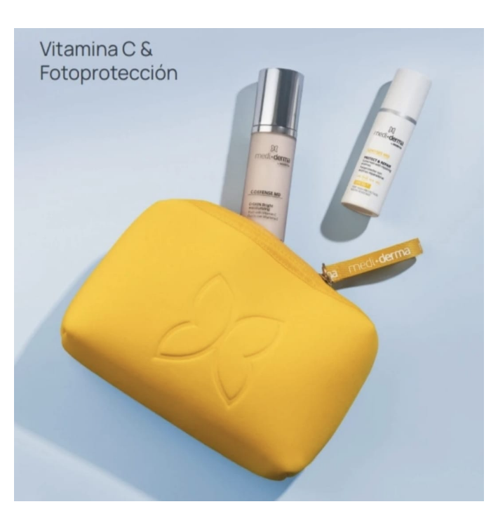 Pack Vitamina C + SPF 50 Mediderma | Luminosidad y Protección Facial
