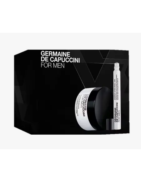 Pack For Men Energy Eyes Roll-On + Hydra-Elements | Germaine de Capuccini