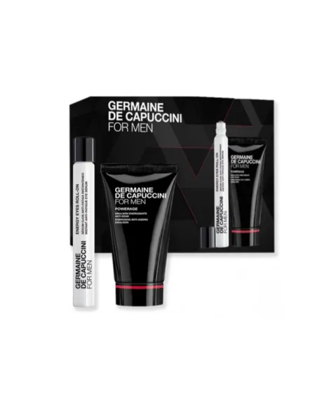 Pack Germaine de Capuccini For Men: Energy Eyes Roll-On + Powerage