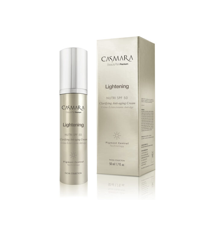 Casmara Lightening Nutri SPF50 | Crema Antiedad con Protección Solar