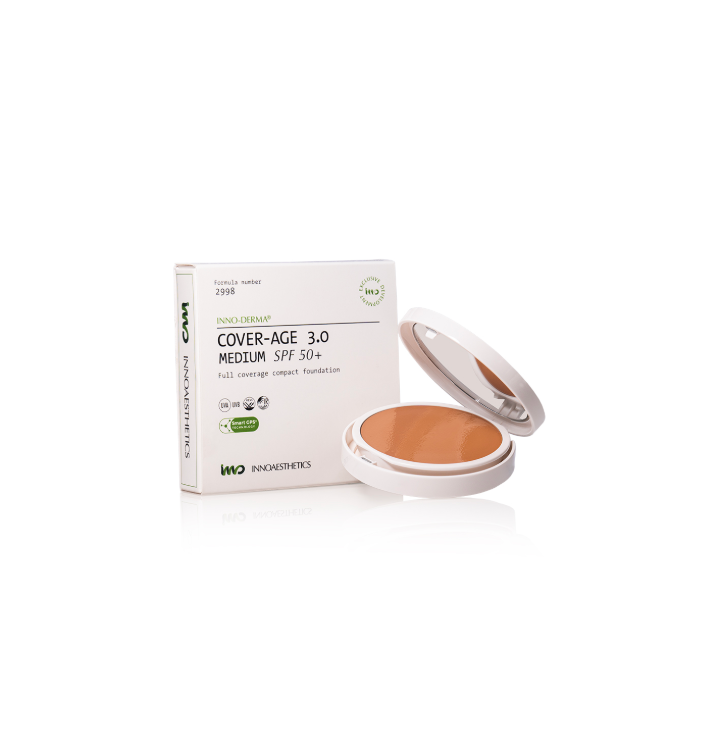 Cover-Age SPF 50+ Tono Medio | Innoaesthetics - Protección Solar con Color