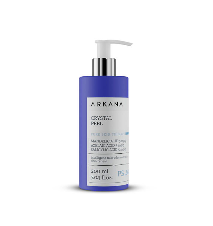 Arkana Crystal Peel 200 ml | Peeling Facial Exfoliante para Piel Suave y Renovada