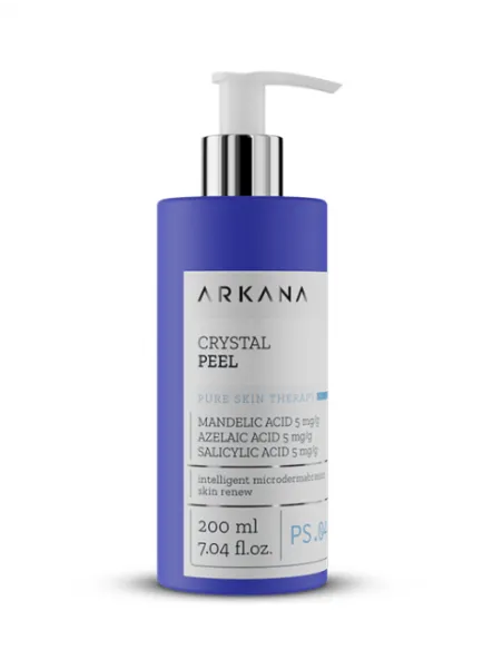 Arkana Crystal Peel 200 ml | Peeling Facial Exfoliante para Piel Suave y Renovada