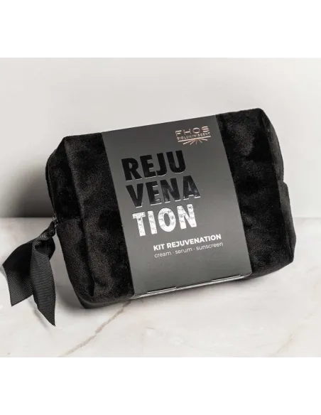 FHOS Neceser Rejuvenation | Crema, Serum, Exfoliante y Sunscreen para una Piel Joven y Radiante