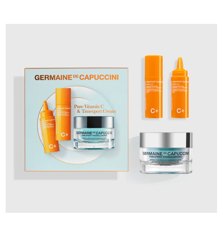 Germaine de Capuccini Pack Pure Vitamin C & Rich Sorbet | Hidratación y Luminosidad