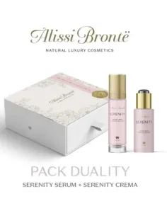 ALISSI BRONTE Pack Serenity | Crema 50ml + Sérum 30ml para Piel Rejuvenecida y Radiante