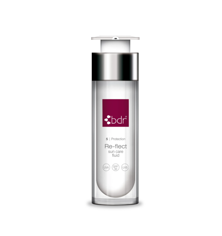 BDR Re-Flect Sun | Crema Facial Iluminadora con Protección Solar
