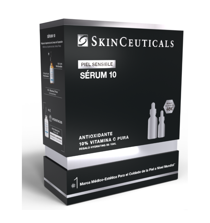 SkinCeuticals Pack Piel Sensible Serum 10 + Hydrating B5 | Antioxidante