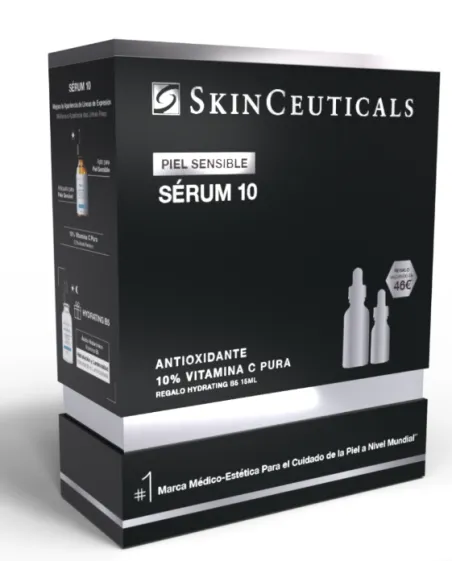 SkinCeuticals Pack Piel Sensible Serum 10 + Hydrating B5 | Antioxidante
