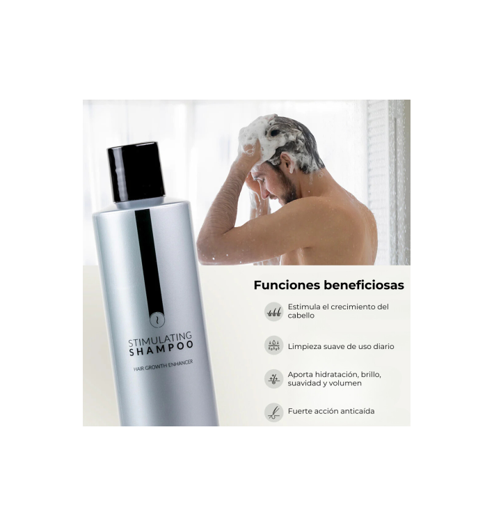 KMAX Stimulating Shampoo 250ml – Champú Crecimiento y Anticaída
