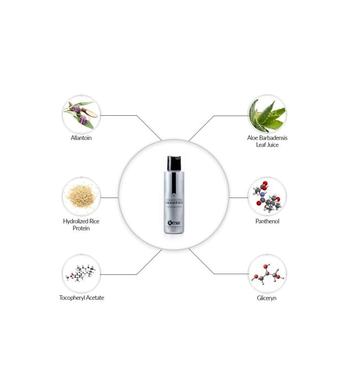 KMAX Clear Gel Volumizing Shampoo 100ml – Champú Densificador Cabello Fino