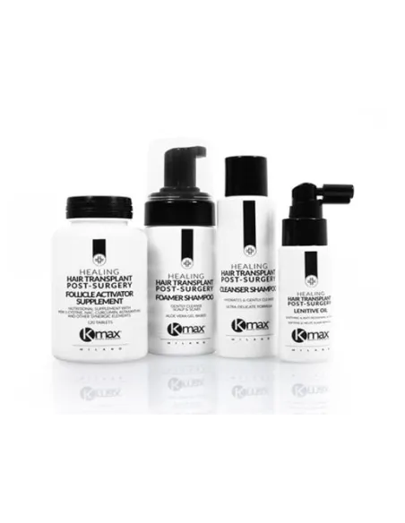KMAX Post-Surgery Kit – Cuidado Post Trasplante Capilar Completo
