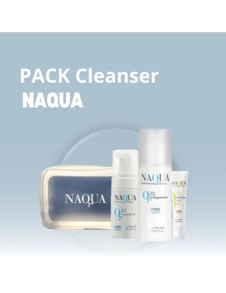 Naqua Pack Limpiadores Q83 + Q89 + Q75 – Triple Cuidado Facial