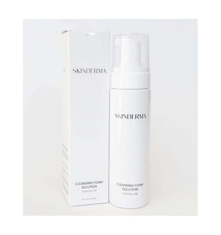 Skinderma Cleansing Foam Solution 200ml | Espuma Facial Purificante