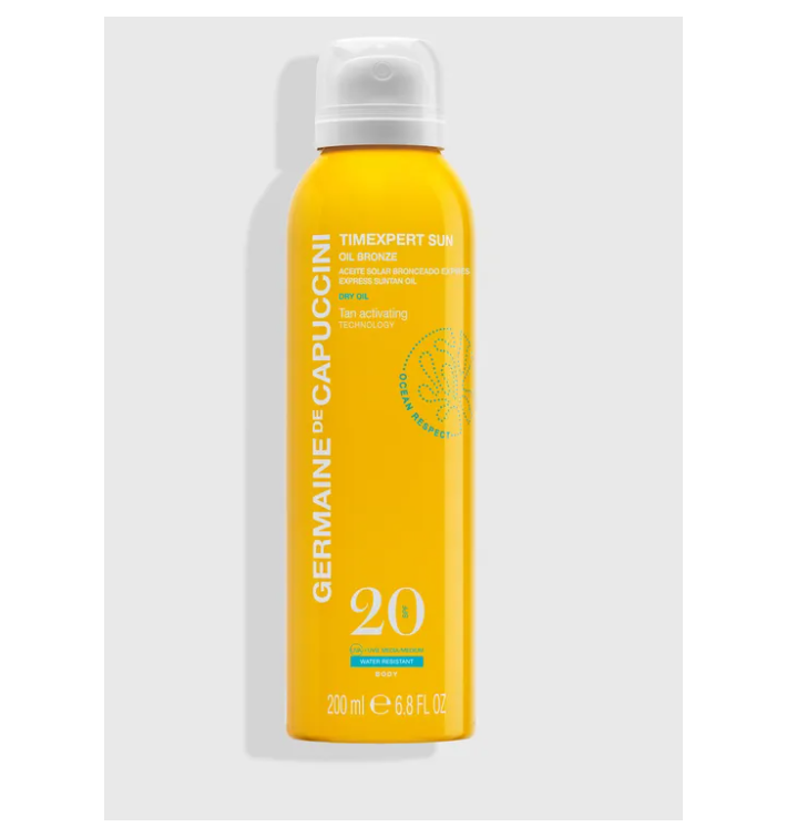 Germaine de Capuccini Timexpert Sun Oil Bronze SPF20 | Aceite Solar Bronceador