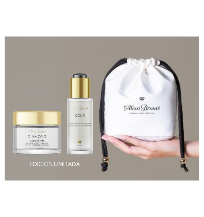 Pack Diamond Gold Cream + Gold Elixir Alissi Brontë | Antiedad Lujo