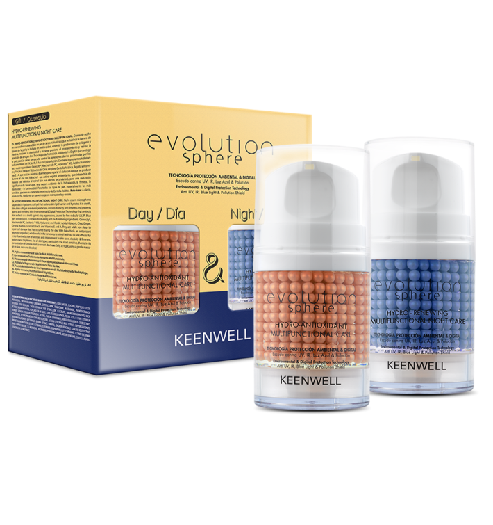 Keenwell Pack Día & Noche | Hydro Antioxidant + Hydro Renewing