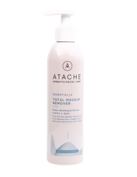 ATACHE Total Make-Up Remover 250 ml | Óleo Desmaquillante Profesional Rostro y Ojos