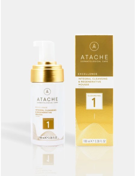 Atache Excellence Integral Cleansing & Regenerative Mousse | Espuma Limpiadora Renovadora