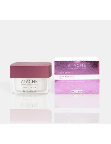ATACHE Soft Derm Crema Noche Soft Repare | Reparadora Nocturna para Piel Sensible