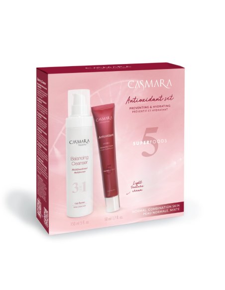 Casmara Set Antioxidante | Balancing Cleanser + Balancing Cream