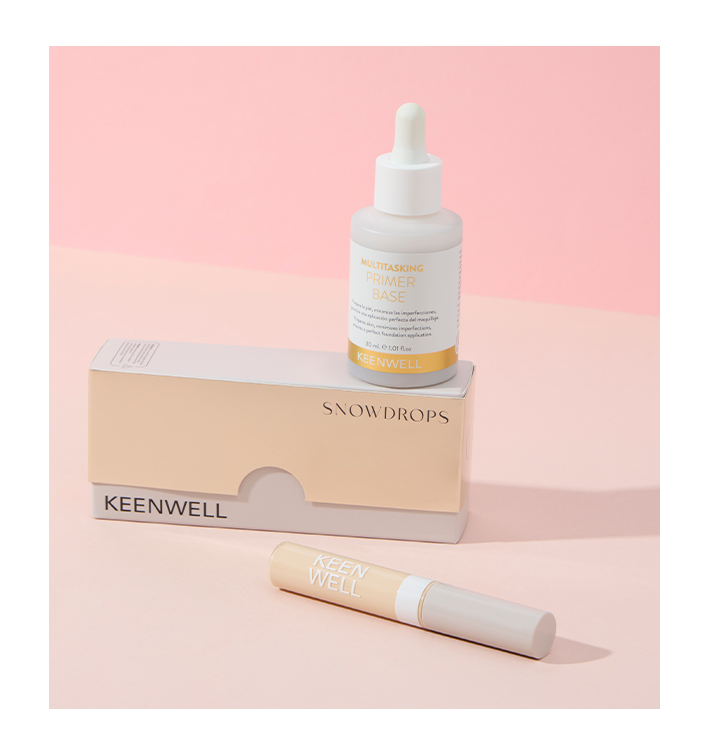Keenwell Pack Snowdrops 09 – Multitasking Primer Base + Corrector Líquido