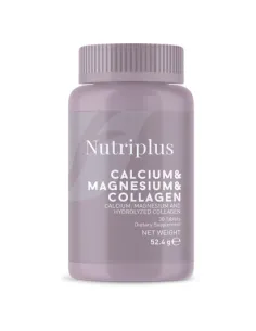 Farmasi Nutriplus Calcio Magnesio y Colágeno | Suplemento completo