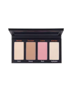 Jorge de la Garza Face Palette | Paleta Facial 4 en 1 Matizador, Bronceador, Colorete e Iluminador