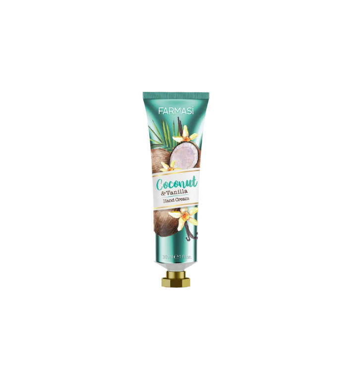 Farmasi Crema de Manos Vainilla y Coco – Hidratación y Nutrición