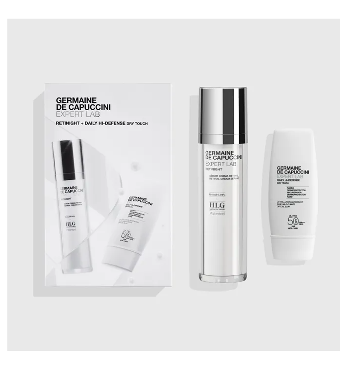 Germaine de Capuccini Expert Lab Rutina Retinight & Daily Hi-Defense | Tratamiento Antiedad Completo