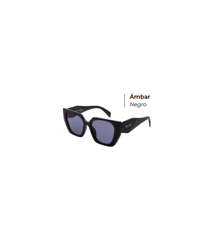 Gafas Horrocks Ámbar Negro | Montura Negra Moderna y Elegante