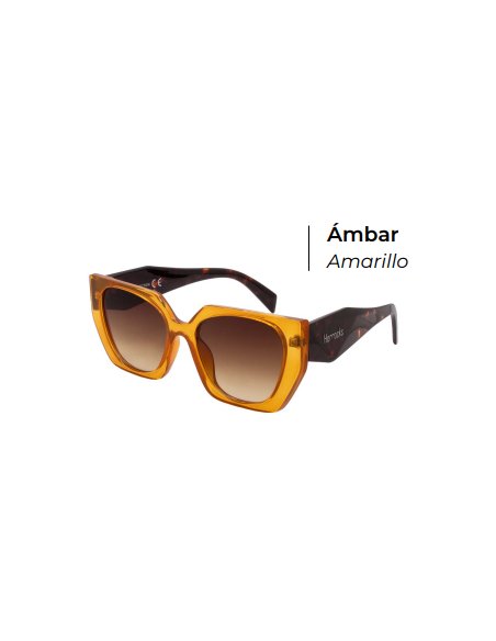 Gafas Horrocks Ámbar Amarillo | Montura Amarilla Moderna y Sofisticada