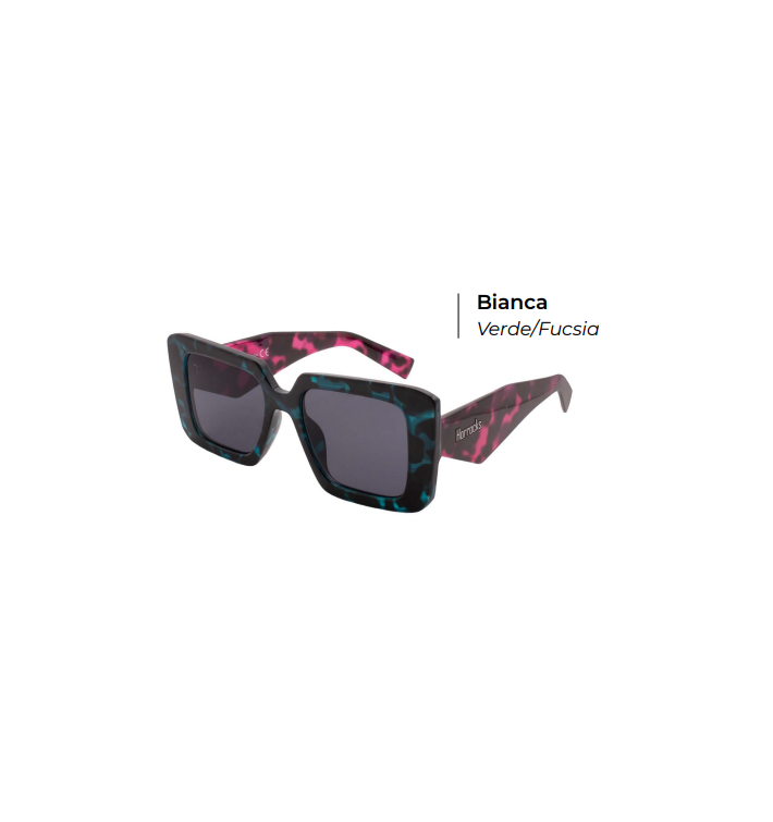 Gafas Horrocks Bianca Verde/Fucsia | Montura Colorida Moderna y Divertida