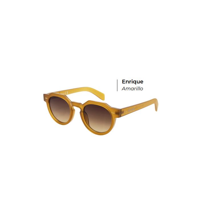Gafas Horrocks Enrique Amarillo | Montura Amarilla Moderna y Original