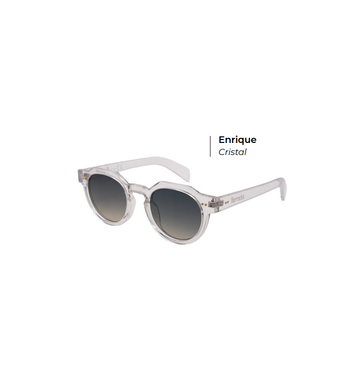 Gafas Horrocks Enrique Cristal | Montura Transparente Moderna y Sofisticada