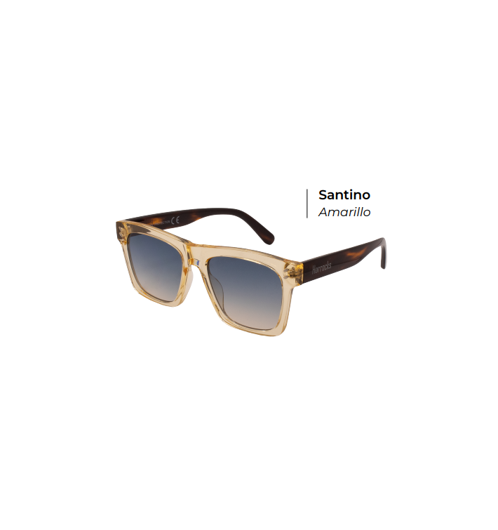 Gafas Horrocks Santino Amarillo | Montura Amarilla Moderna y Original