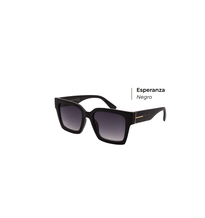 Horrocks Gafas Modelo Esperanza Negro | Lentes de Sol Elegantes