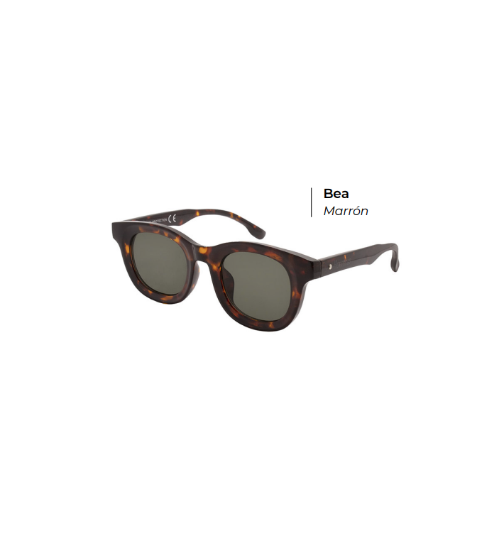 Horrocks Gafas Modelo Bea Marrón | Lentes de Sol Elegantes